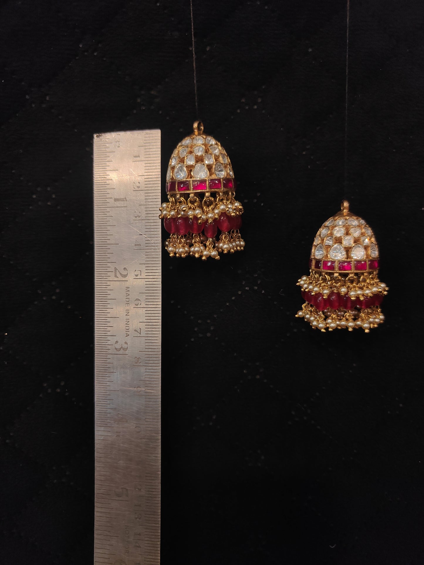 Jhumka - Moissanite - PLO26O44