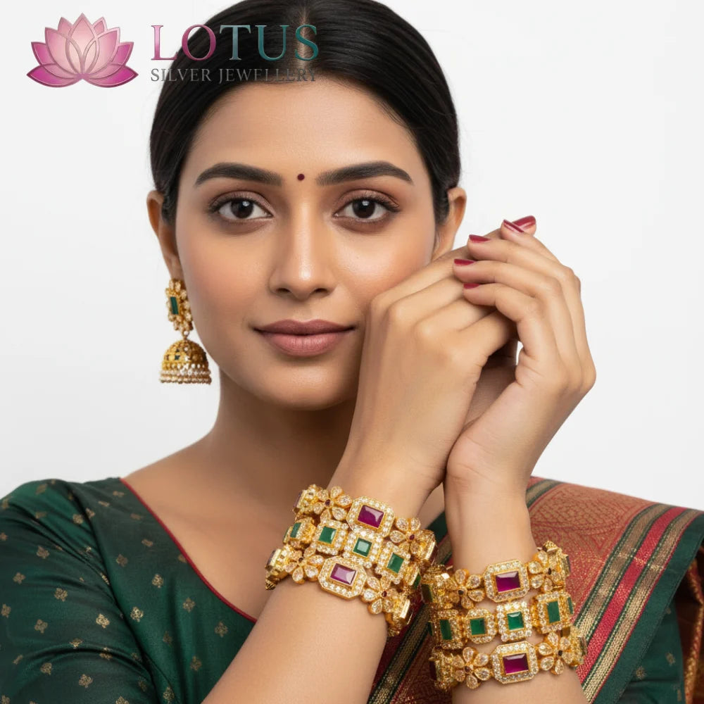 Diamond Bangles - KLO24E2266