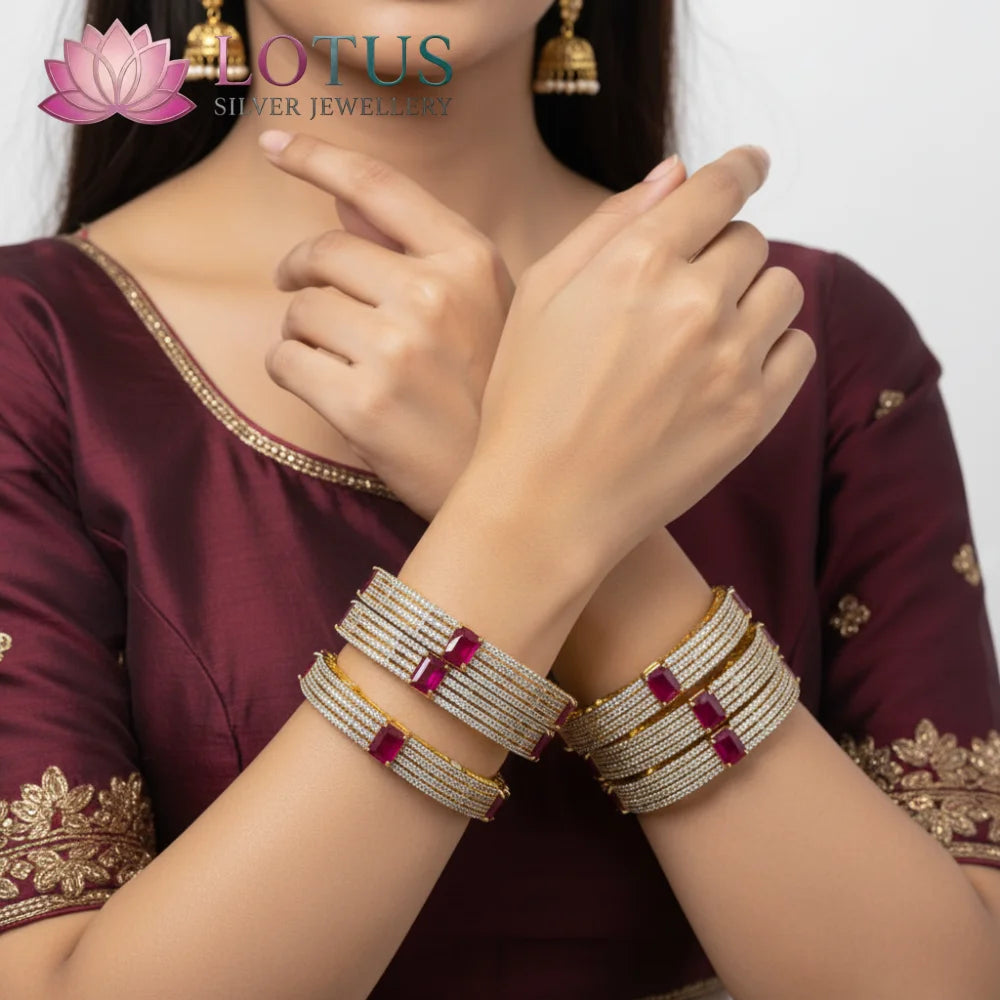 Diamond Bangles - KLO24L224