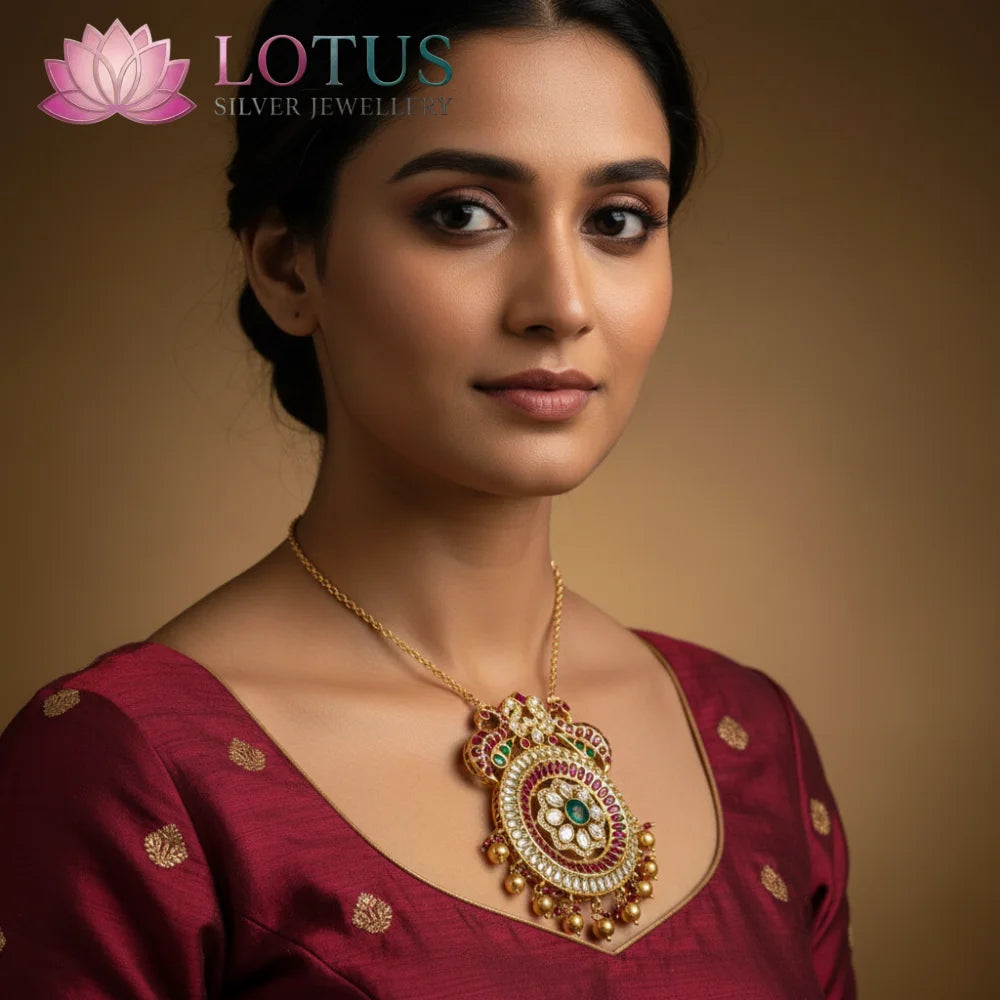 Kundan Pendant - MLO26E65