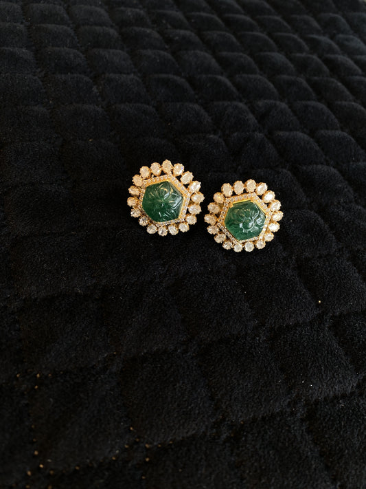 Studs - Moissanite - KLO25G77
