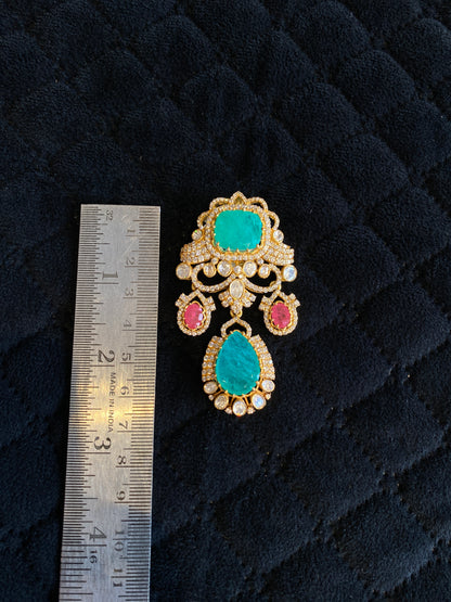 Moissanite Pendant  - KLO26M88