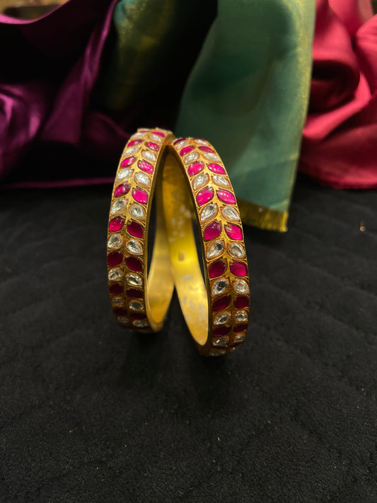 Bangles Kundan - MLO24A123