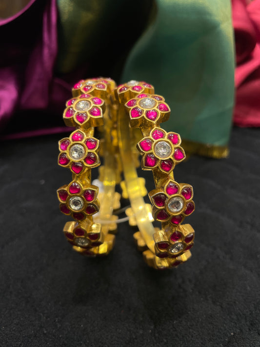 Bangles Kundan - MLO26D12