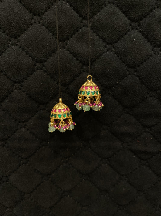 Kundan - Earrings - MLO26E154