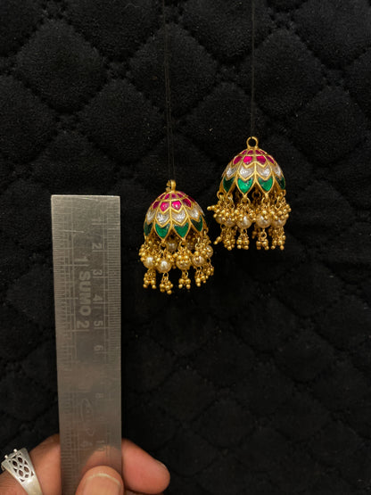Kundan - Earrings - MLO26H161