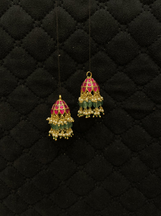 Kundan - Earrings - MLO26J42