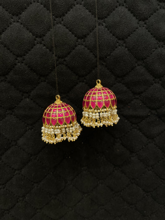 Kundan - Earrings - MLO26K43