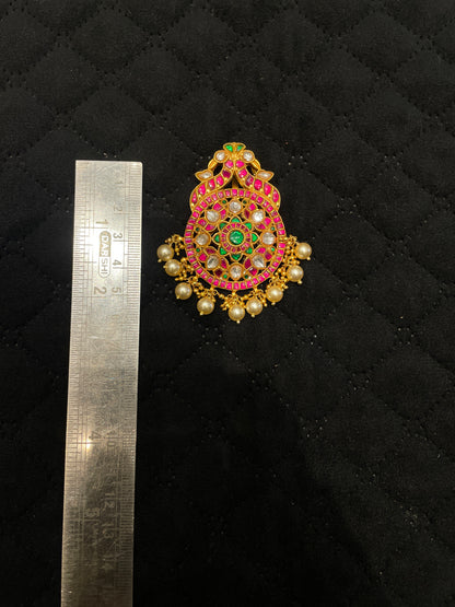 Kundan Pendant - MLO27D172