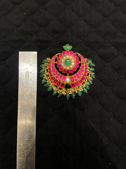 Kundan Pendant - MLO27D175