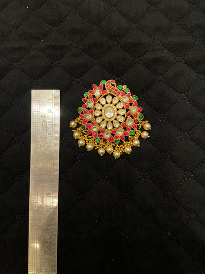 Kundan Pendant - MLO27D182