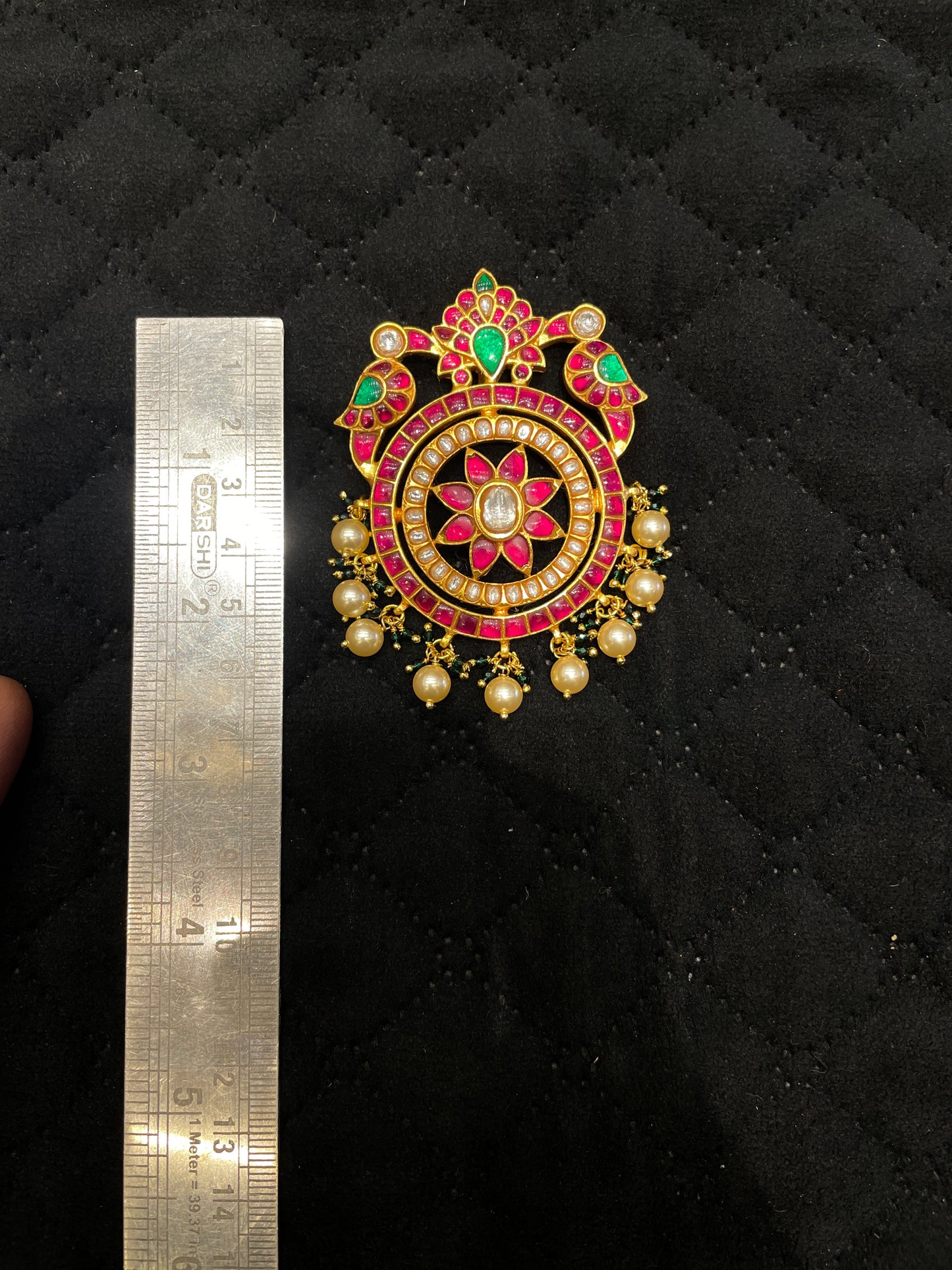 Kundan Pendant - MLO27D184