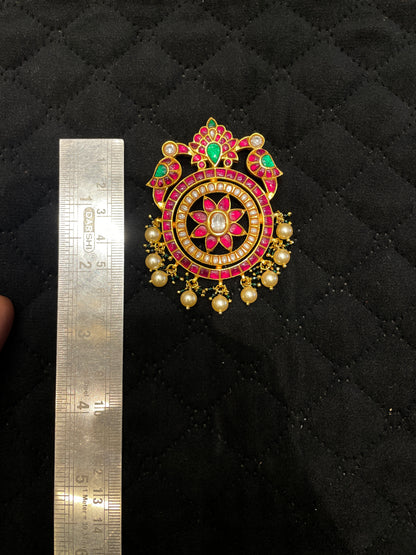 Kundan Pendant - MLO27D184
