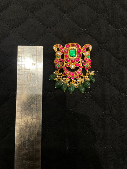 Kundan Pendant - MLO27D188