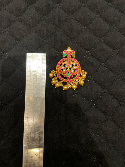 Kundan Pendant - MLO27D189