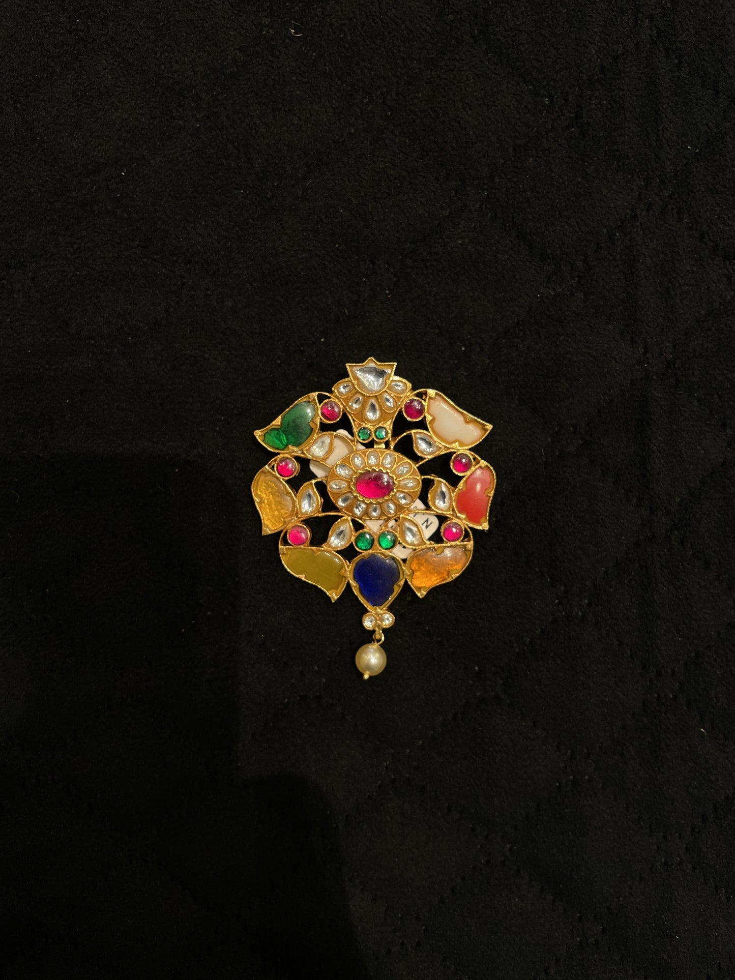 Kundan Pendant - MLO27D253