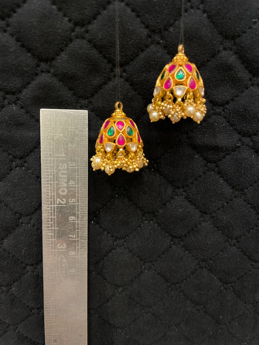 Kundan - Earrings - MLO27D257