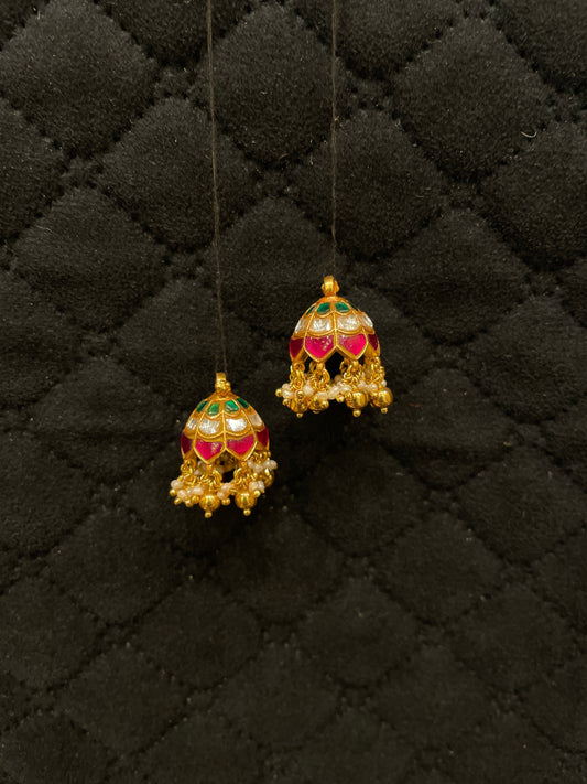 Kundan - Earrings -MLO27D259