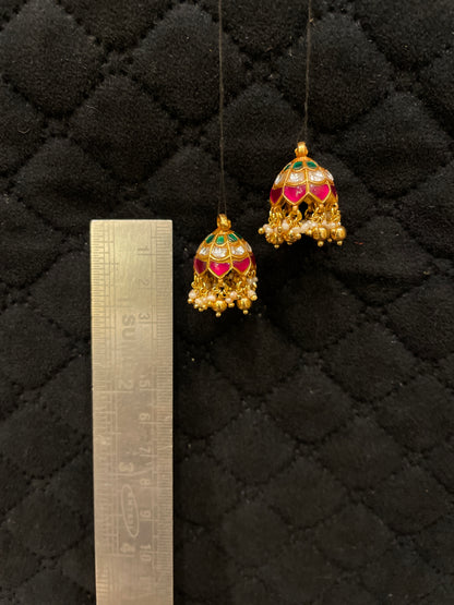 Kundan - Earrings -MLO27D259