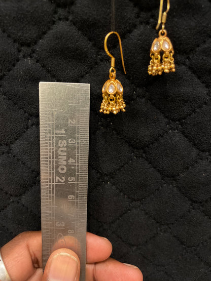 Kundan - Earrings - MLO27D278