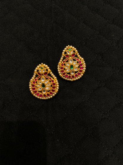 Kundan - Earrings - MLO27D281