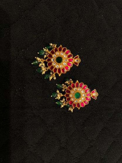 Kundan - Earrings - MLO27D283