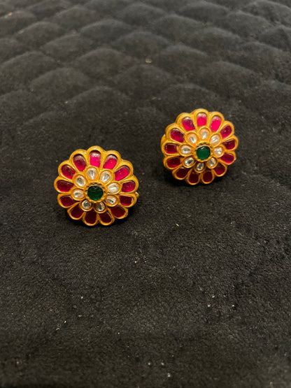 Kundan - Earrings - MLO27D285