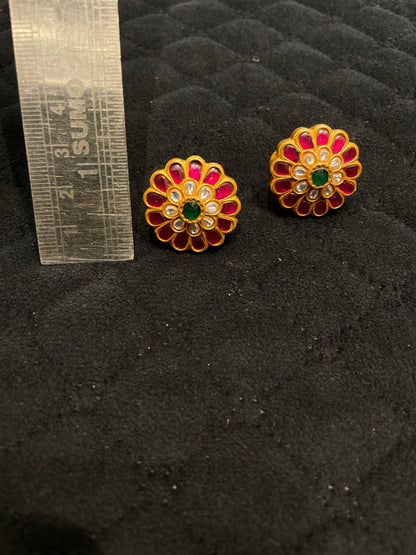 Kundan - Earrings - MLO27D285