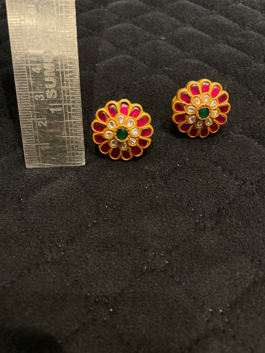 Kundan - Earrings - MLO27D285