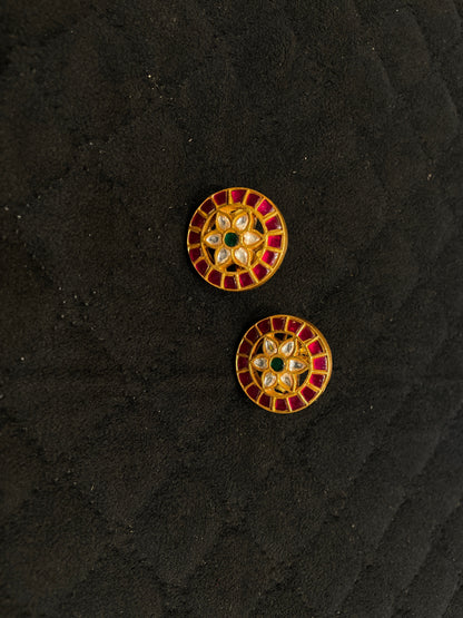 Kundan - Earrings - MLO27D286