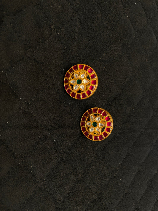 Kundan - Earrings - MLO27D286