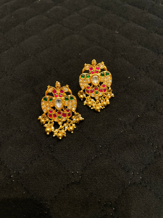 Kundan - Earrings - MLO27D287