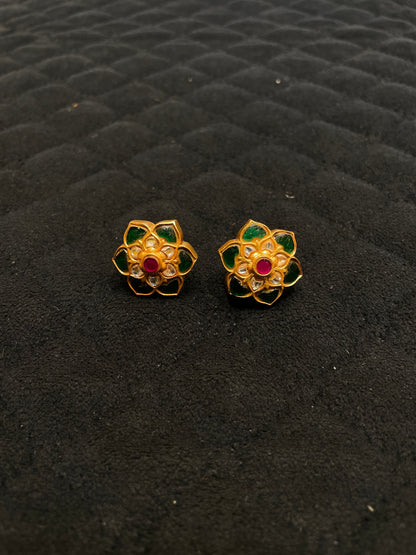 Kundan - Earrings - MLO27D291