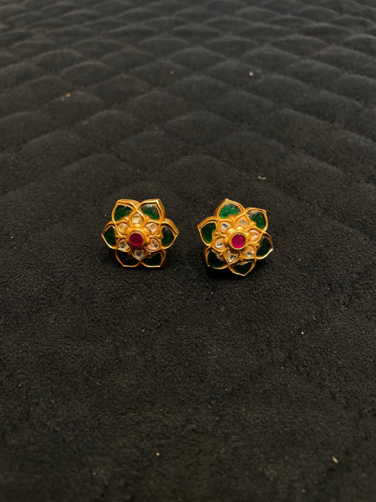 Kundan - Earrings - MLO27D291