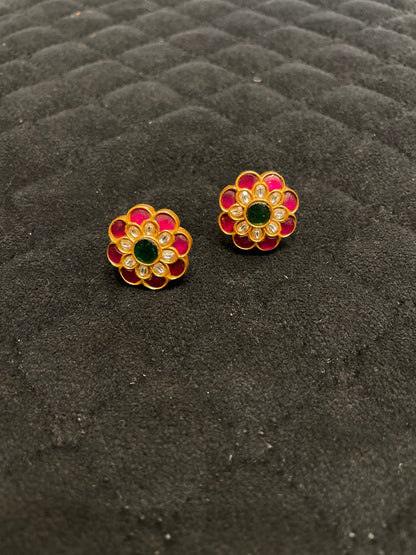 Kundan - Earrings - MLO27D294