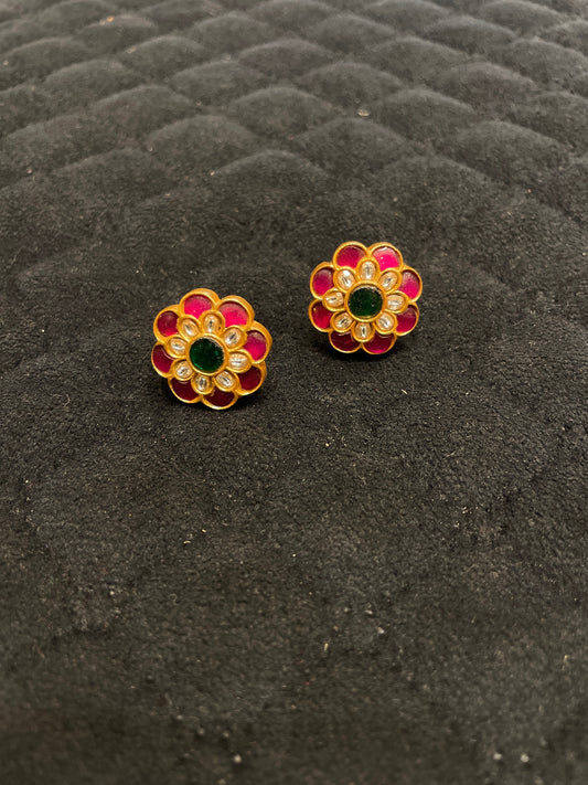 Kundan - Earrings - MLO27D294