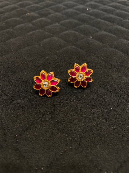 Kundan - Earrings - MLO27D295