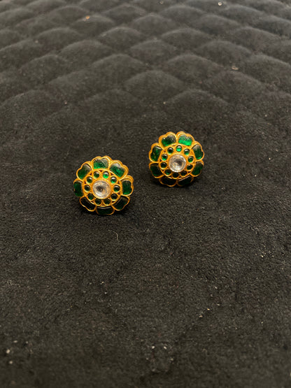Kundan - Earrings - MLO27D296