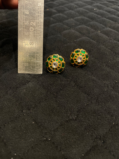 Kundan - Earrings - MLO27D296