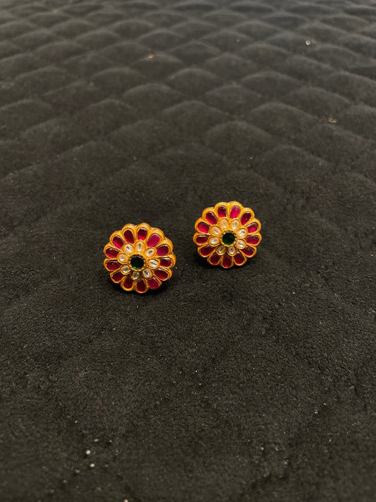 Kundan - Earrings - MLO27D297