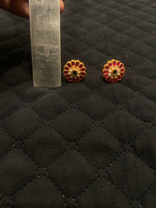 Kundan - Earrings - MLO27D297