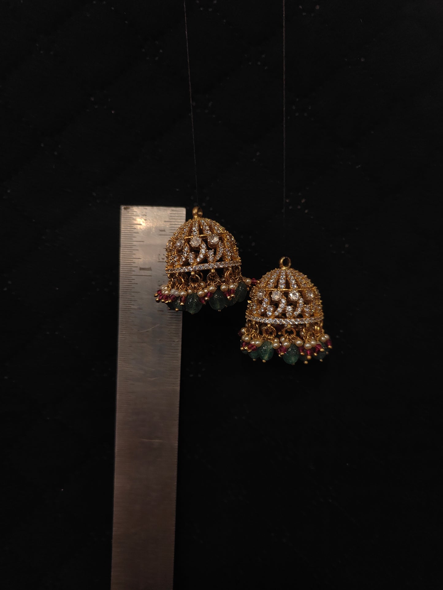 Jhumka - Moissanite - PLO24A72