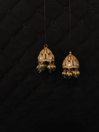 Jhumka - Moissanite - PLO24G179