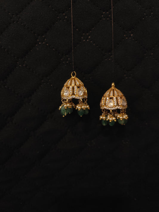 Jhumka - Moissanite - PLO24G179