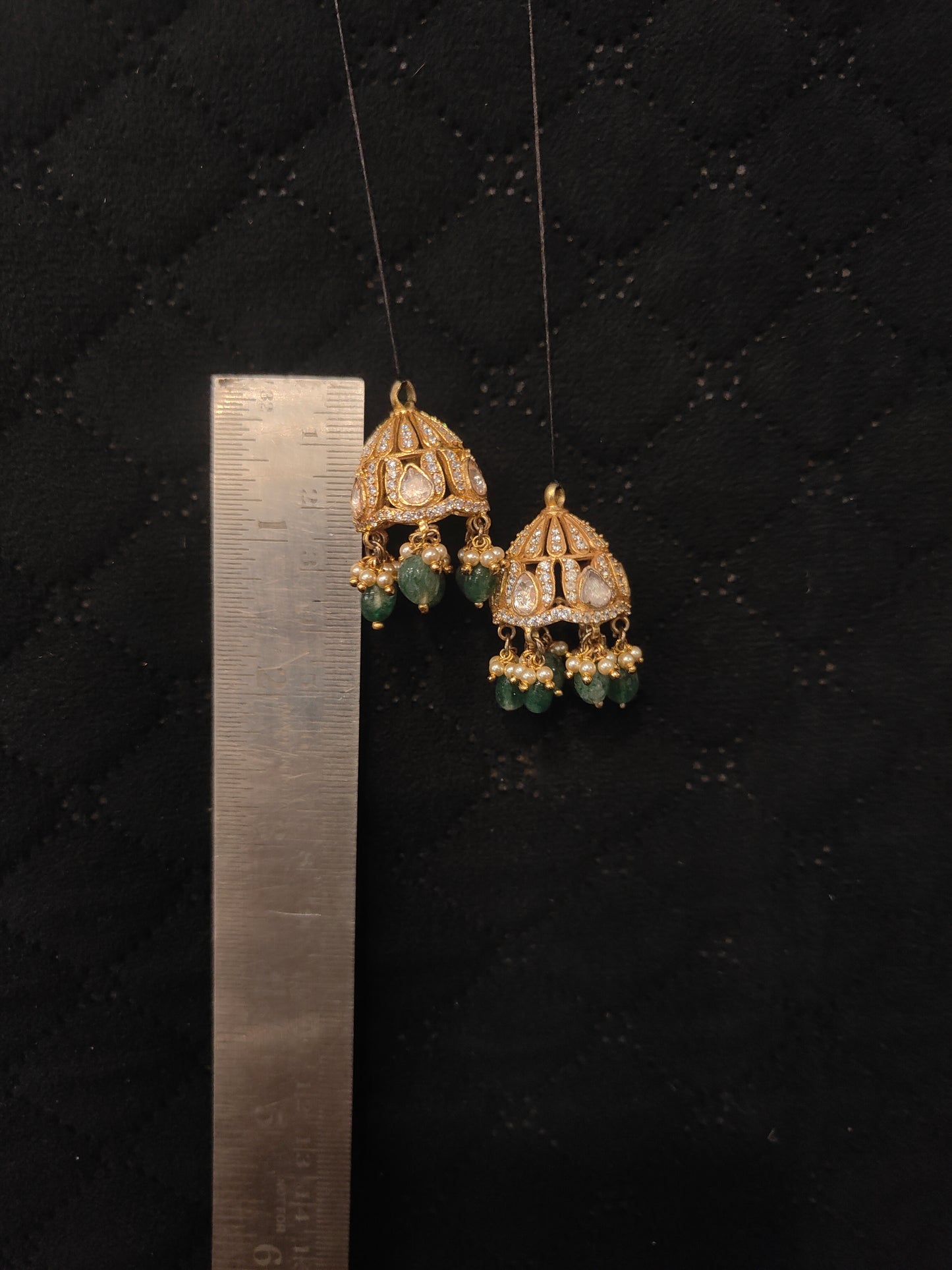 Jhumka - Moissanite - PLO24G179