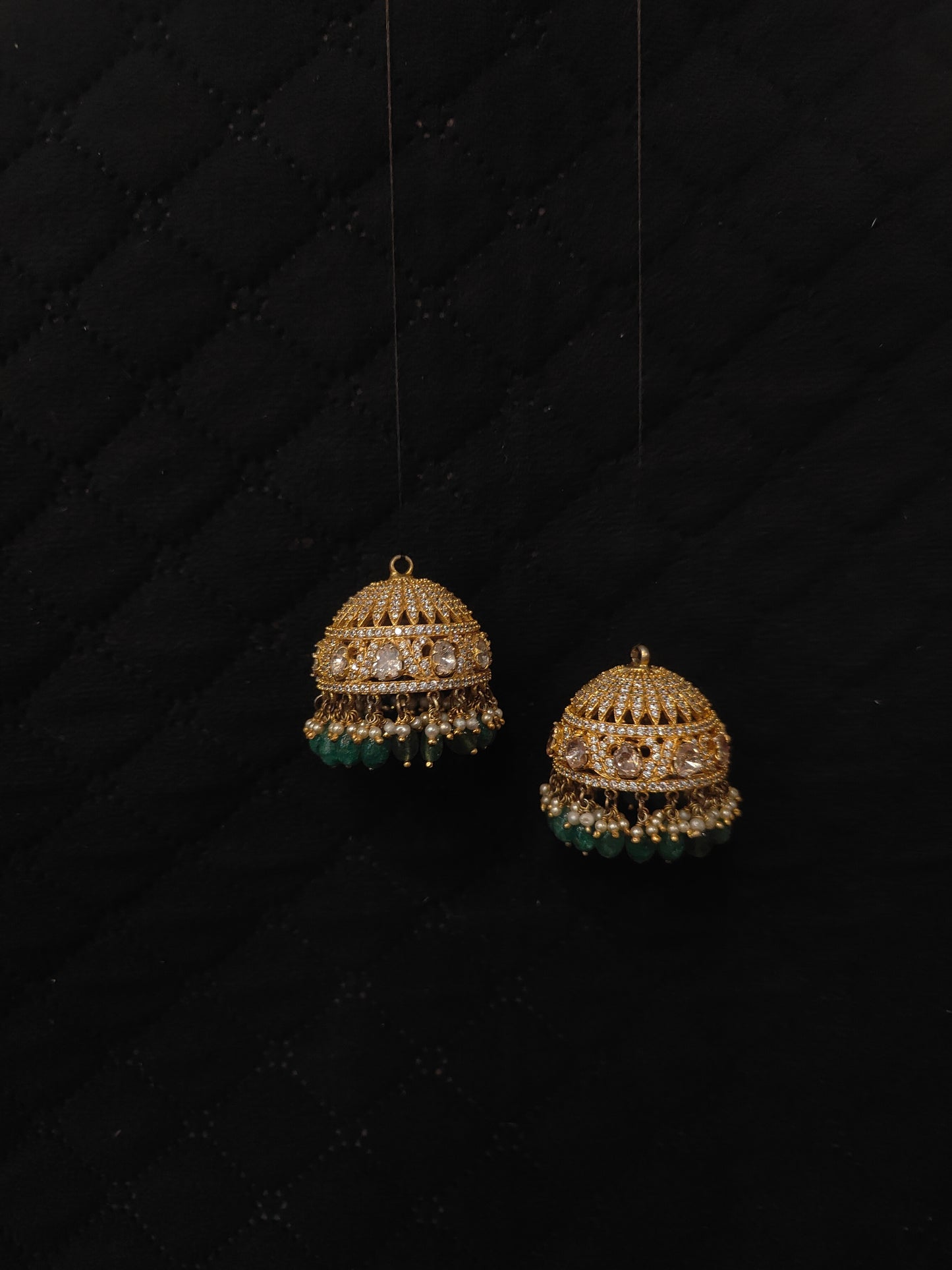 Jhumka - Moissanite - PLO24G204