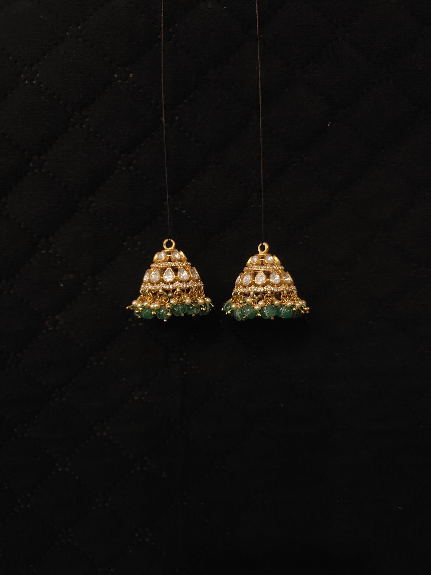 Jhumka - Moissanite - PLO25A21
