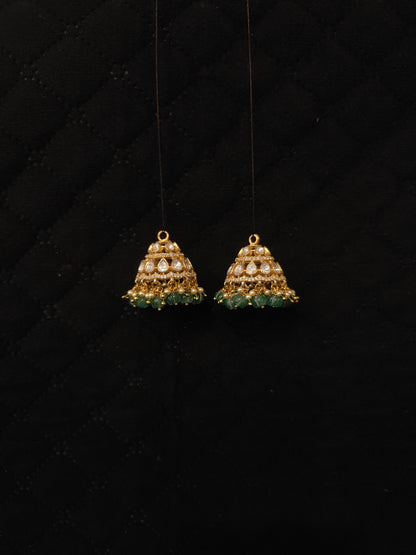 Jhumka - Moissanite - PLO25A21