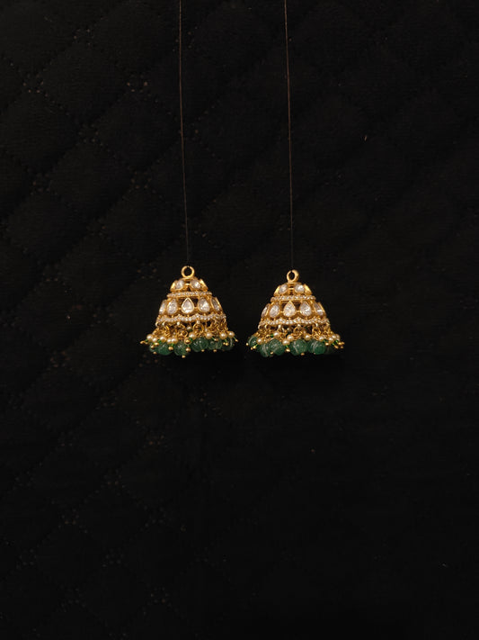 Jhumka - Moissanite - PLO25A21