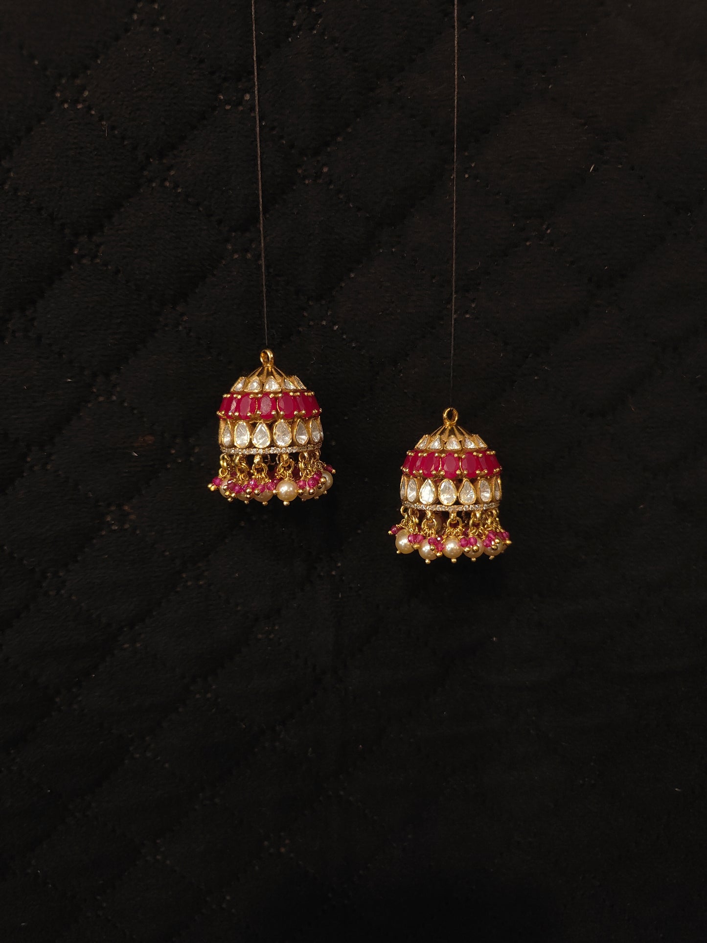 Jhumka - Moissanite - PLO26L71
